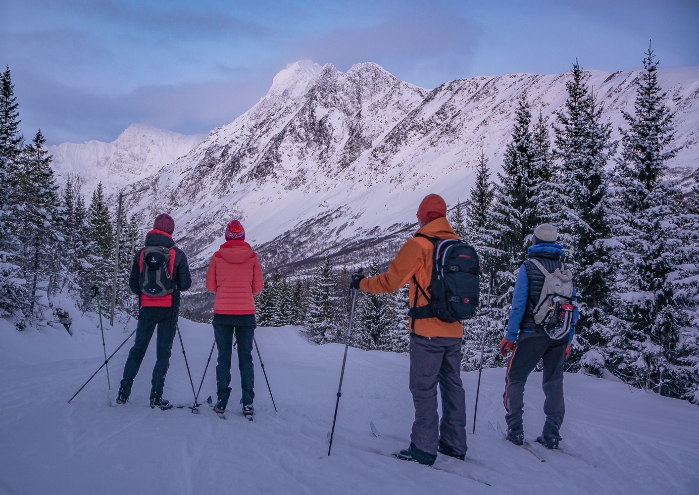 Cross country skiing Norway Visit Lyngenfjord Visit Lyngenfjord