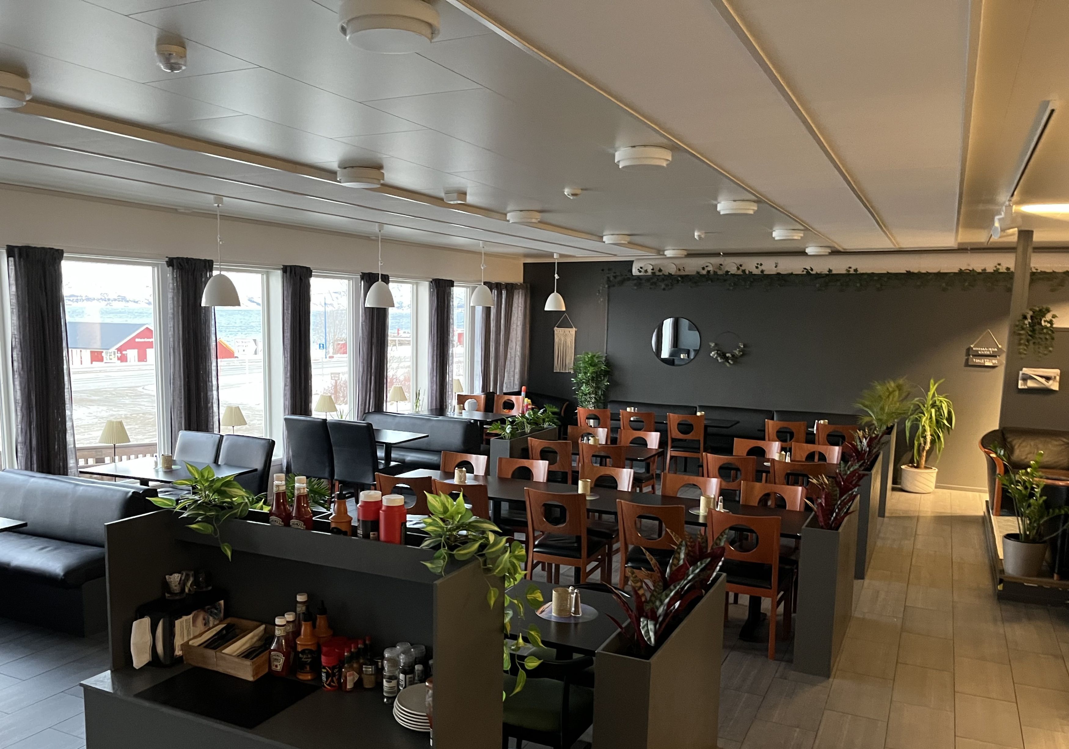 Arken Bistro - bord oppsett