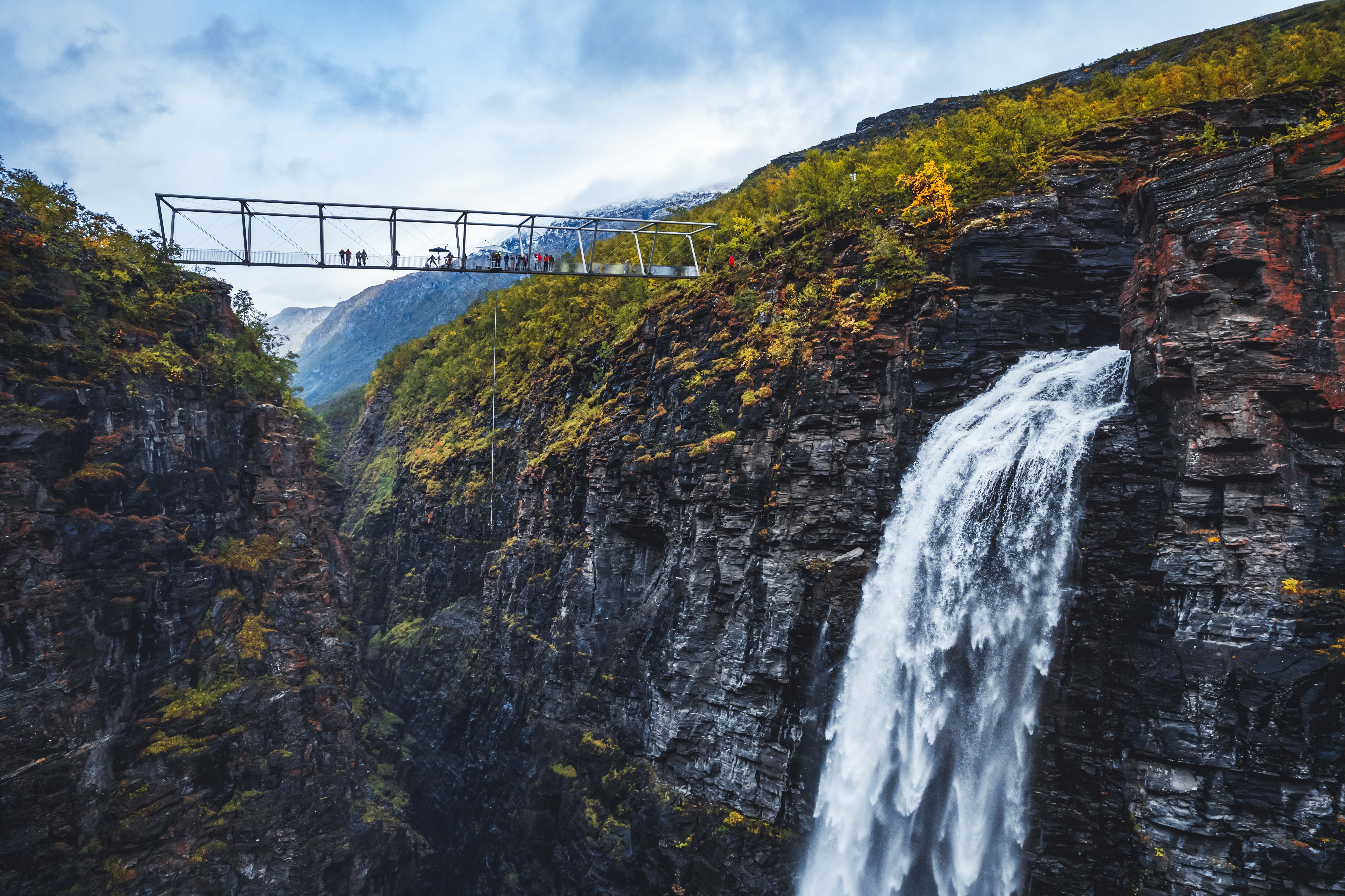 Gorsa bridge in kåfjord