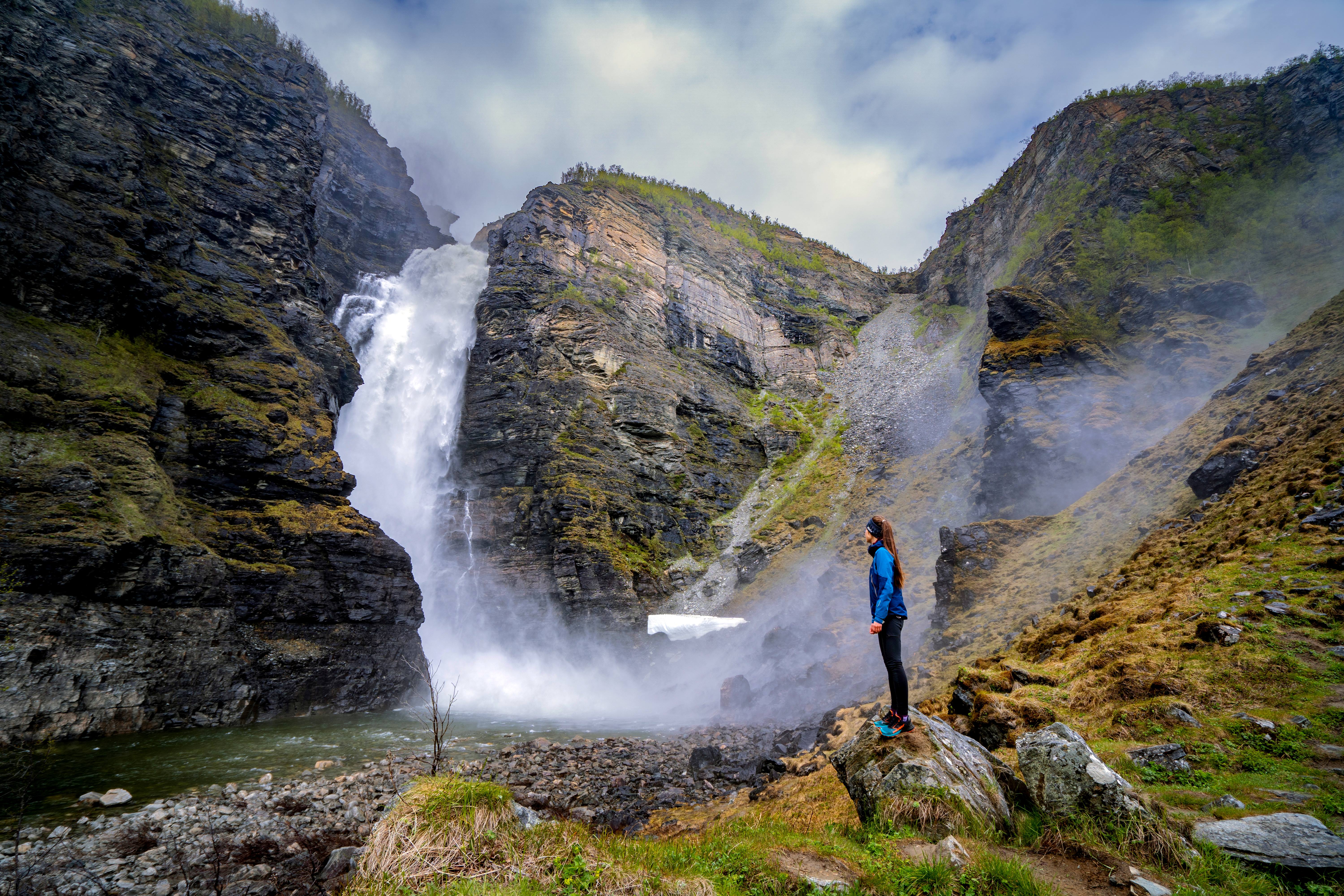 Mollisfossen i Reisa Nasjonalpark