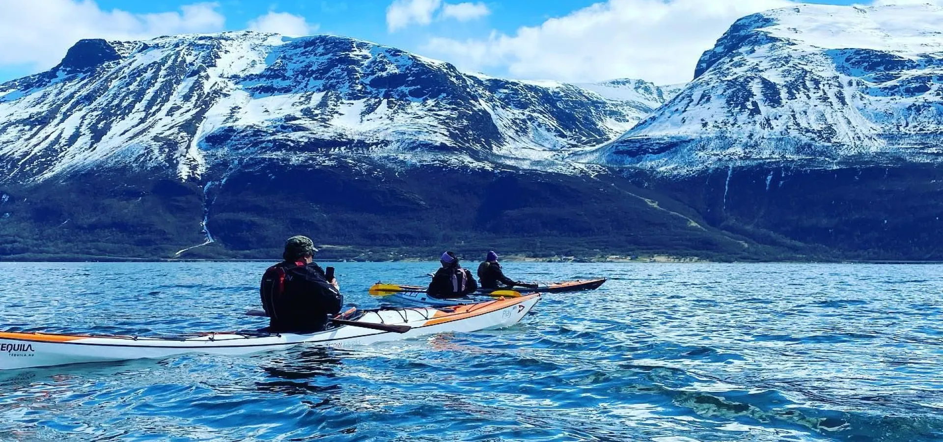 Kajakktur på Lyngenfjorden med Lyngsfjord Alperein