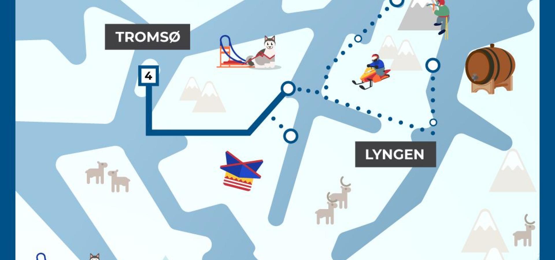 Arctic Route Tromsø - Lyngen - Tromsø 917