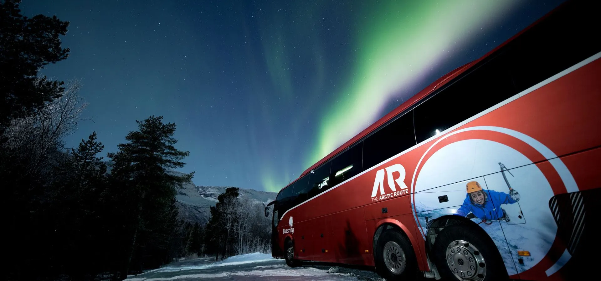 Bussrute fra Tromsø til hvalsafari på Skjervøy
