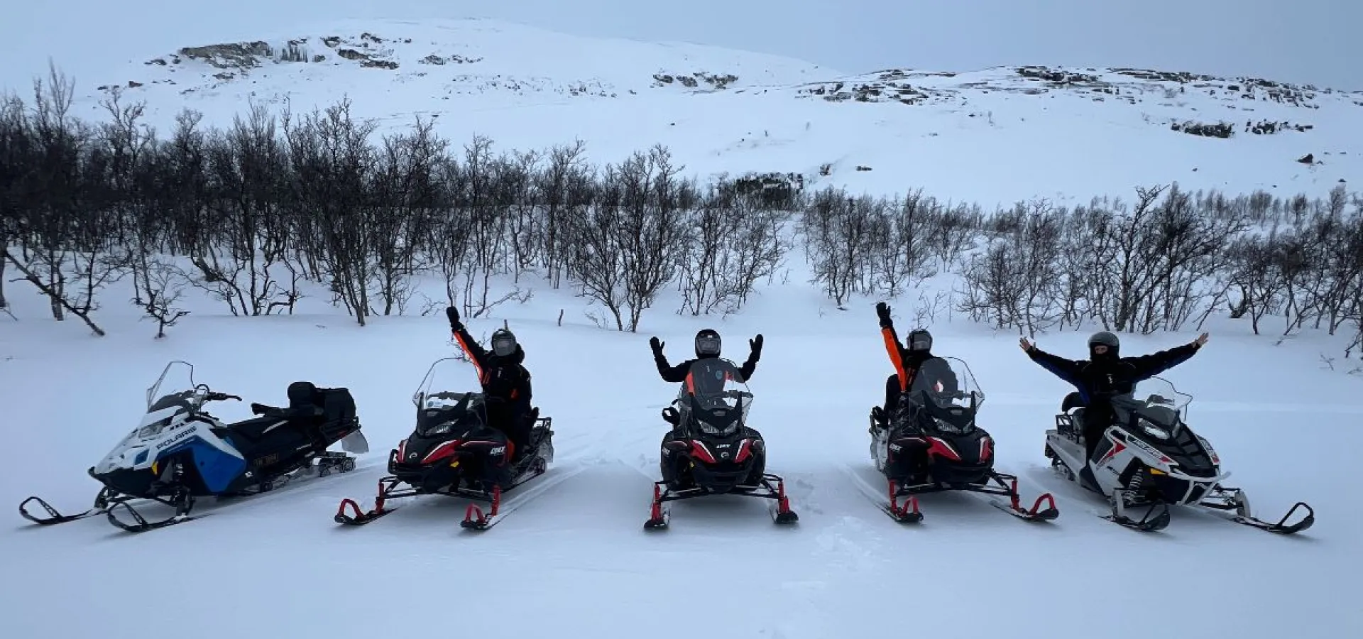               Snøskuter ekspedisjon i Skibotndalen - Activenorth