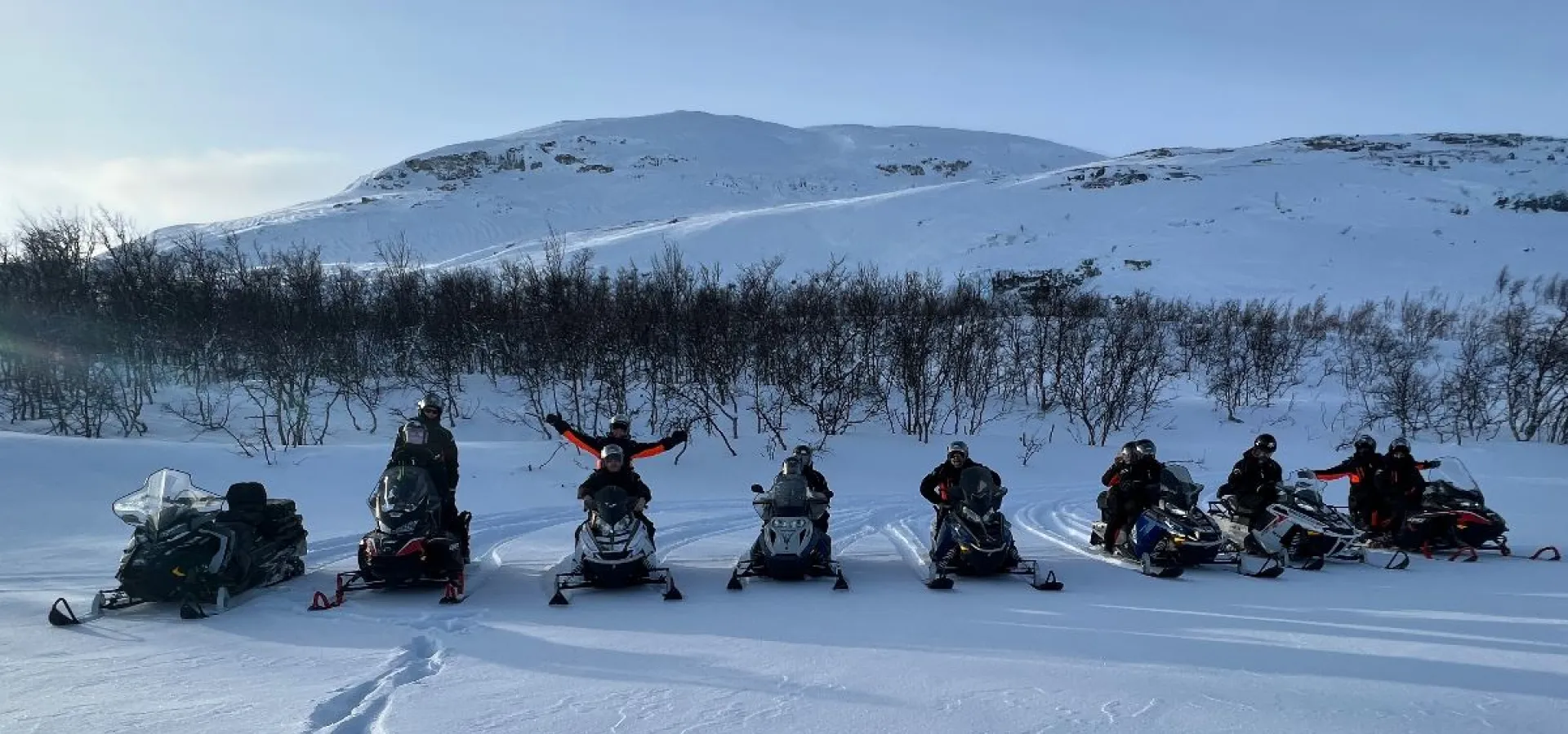 Møt i SKIBOTN: Skutertur i vakre Skibotndalen - lunsj først