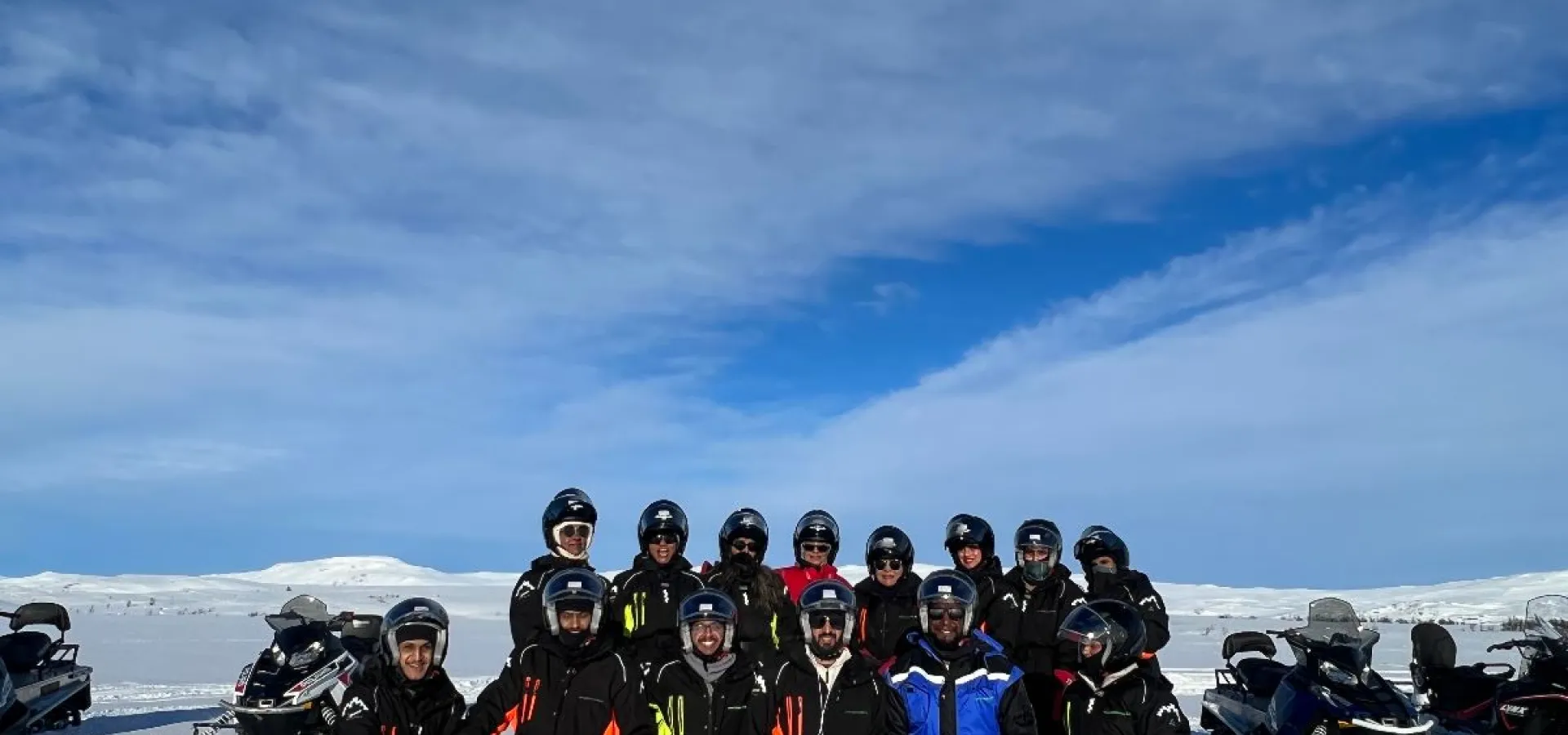 Skutertur + hund i vakre Skibotndalen