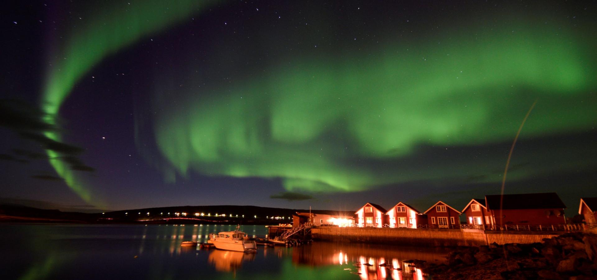 Northern Lights at XLyngen in northern Norway