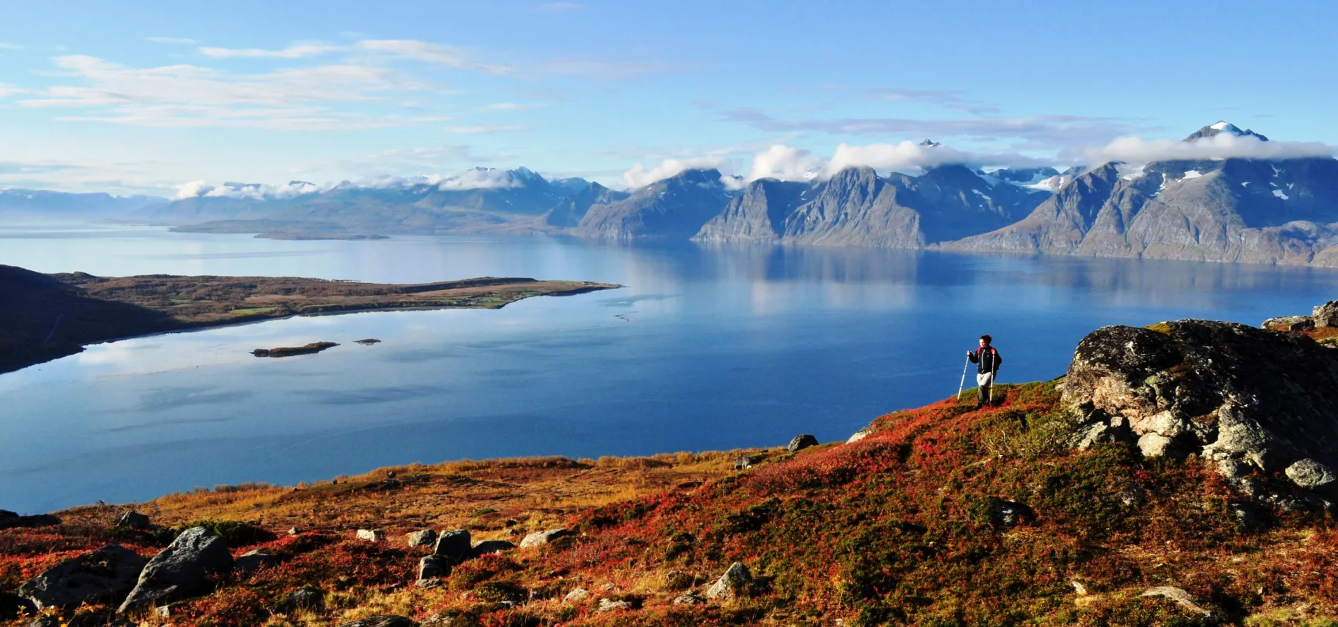 Hiking at Uløya