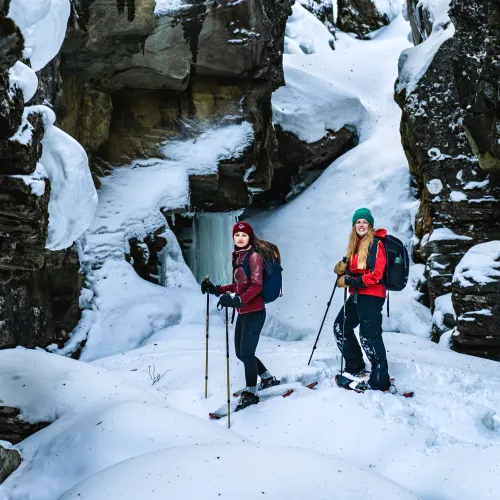 Snowshoeing in nordreisa valley