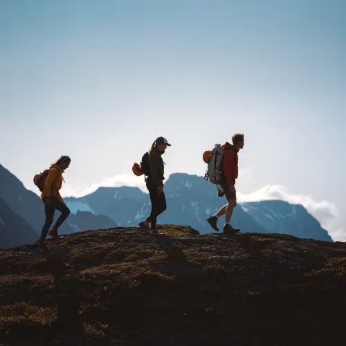 Vandring i Lyngsalpene