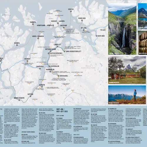 Brosjyre - Arctic Island Hoping og Hop on - hop off bus