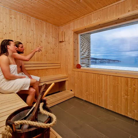 Sauna Lyngen Experience Apartments, Nord Norge