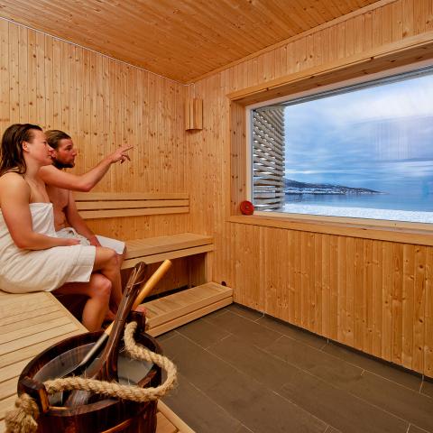 Sauna Lyngen Experience Apartments, Nord Norge