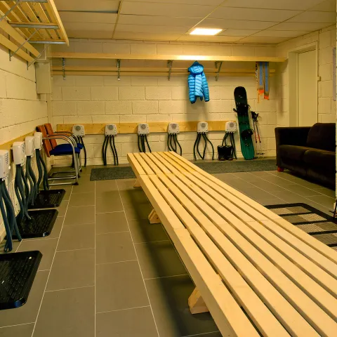 Utstyrsrom Lyngen Experience Apartments, Nord Norge