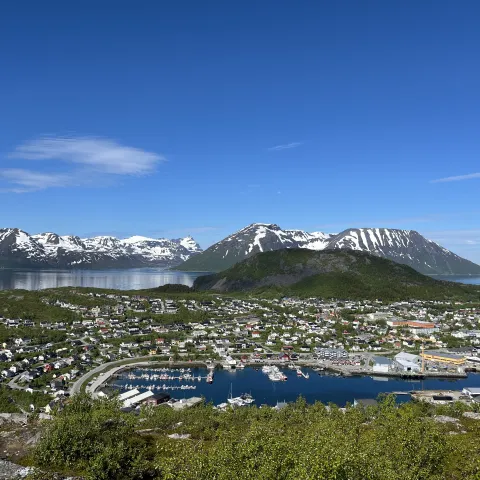 Utsikt fra stussnes