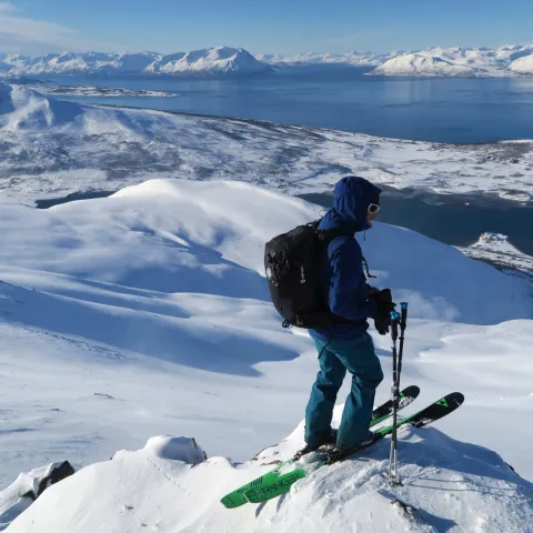 Topptur i Lyngsalpene, Lyngen Experience Lodge, Nord Norge