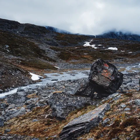 Hiking up to Gentlemansteinen