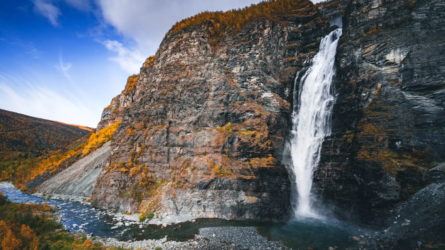 Mollis waterfall