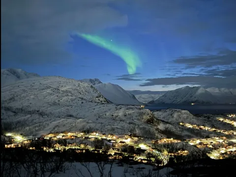 Nordlys jakt og stjernekikking  minivan - Explore 70 Degrees