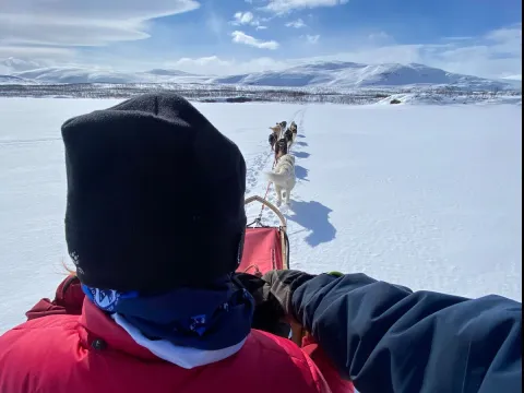 Avgang Manndalen: Hundekjøring i vakre Skibotndalen 