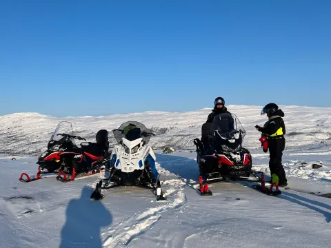 Avgang TROMSØ: Skutertur i vakre Skibotndalen - lunsj først