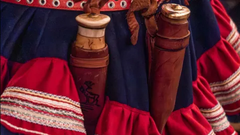 Reindeer Feeding and Sami Culture with Lunch in Autumn