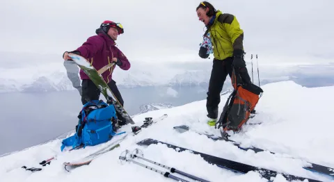 Skiguiding i Kåfjord og Lyngsalpene - Opplev Henrik Solberg