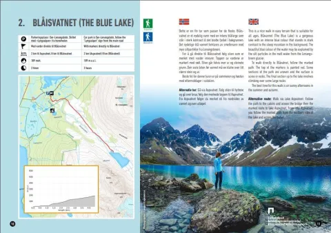 Vandrebrosjyre - 43 flotte turer i Lyngenfjordregionen