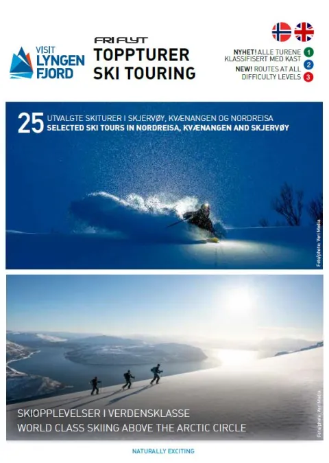 Toppturbrosjyre - Nordreisa, Skjervøy og Kvænangen