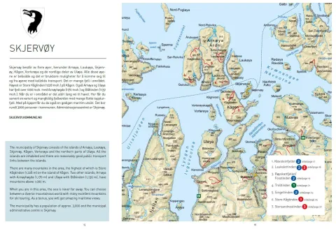 Toppturbrosjyre - Nordreisa, Skjervøy og Kvænangen