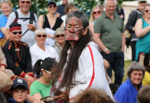 Maskedans på Riddu Riđđu 2019