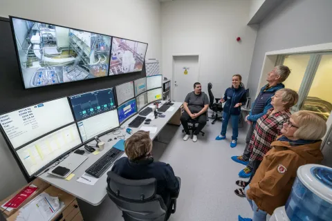 Aurora Salmon Centre på Skjervøy - Lerøy Aurora
