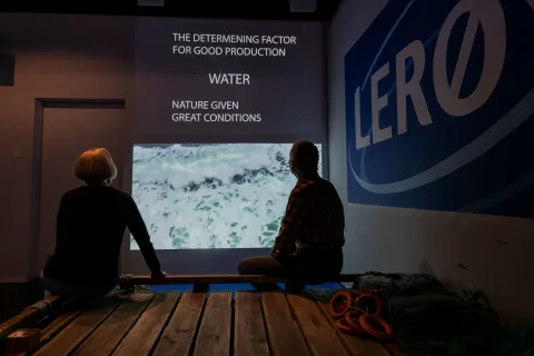 Aurora Salmon Centre på Skjervøy - Lerøy Aurora