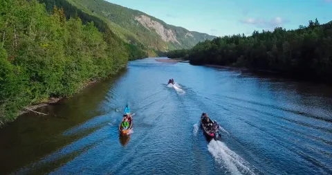 Elvebåttur til fantastiske Mollisfossen i Reisa Nasjonalpark - Reisabåt