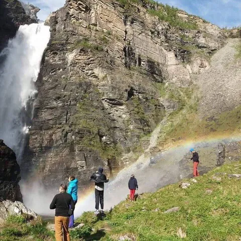 Elvebåttur til fantastiske Mollisfossen i Reisa Nasjonalpark - Reisabåt