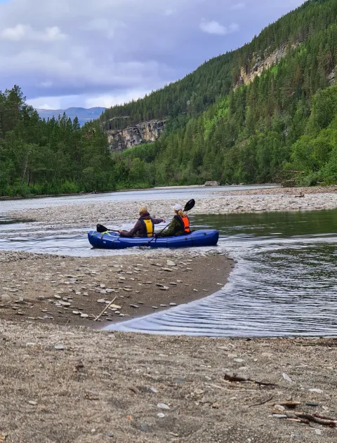 Packraft Reisa river