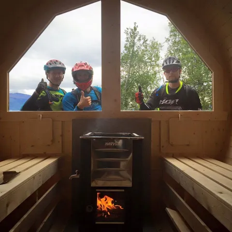Sauna, Magic Mountain Lodge