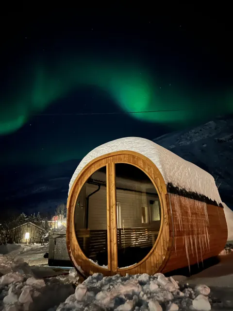 Sauna at Alpan Apartments
