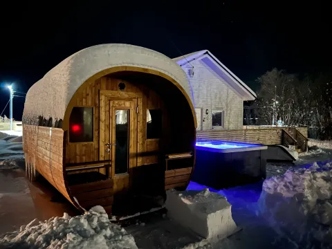 Sauna at Alpan Apartments