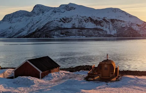 Sauna ved fjorden