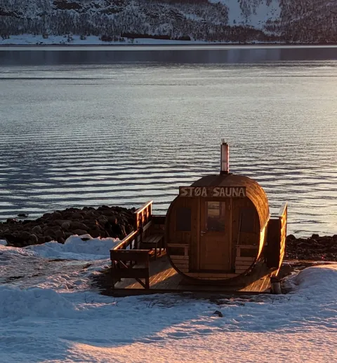 Sauna ved fjorden
