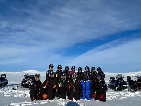 Møt i SKIBOTN: Skutertur i vakre Skibotndalen - lunsj først